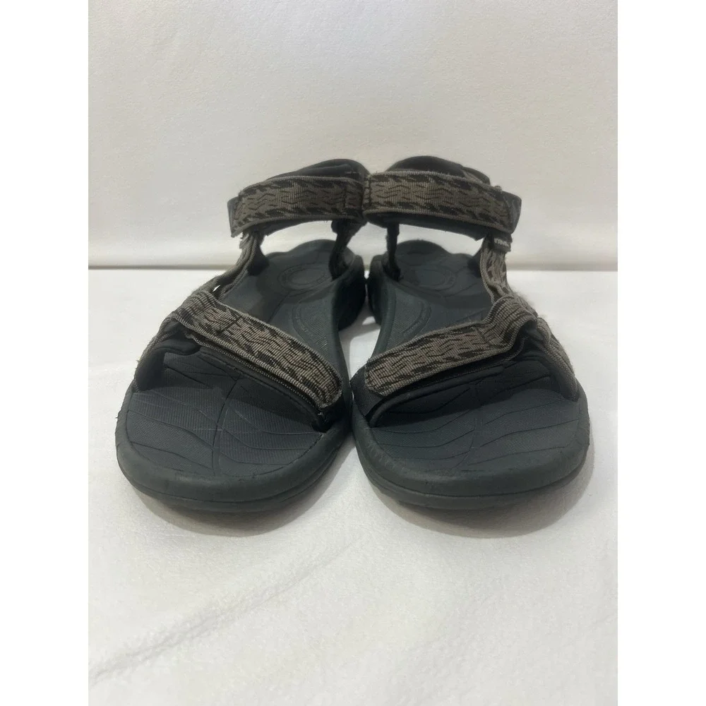 Teva Sandals Brn/Blk Camouflage Terra Fi‎ Hiking Strappy Quick Dry Men's Size 13